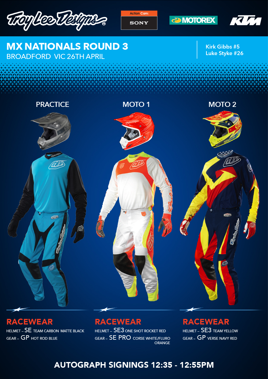 Troy Lee Designs | MX Nationals Round 3 - Broadford VIC